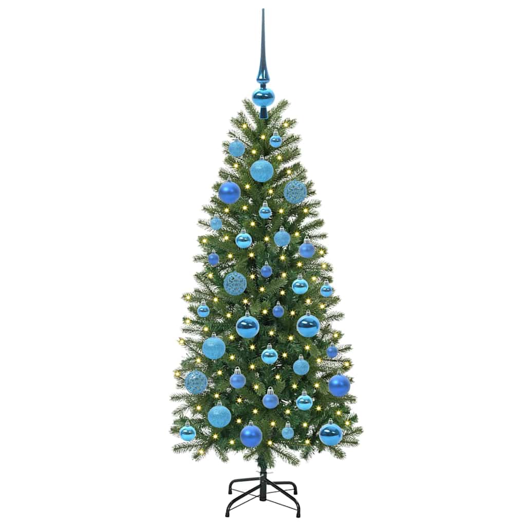 Albero di Natale artificiale Vidaxx con 150 LED con standard verde 120 cm PE e PVC