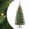 Albero di Natale artificiale Vidaxx con 150 LED con standard verde 120 cm PE e PVC