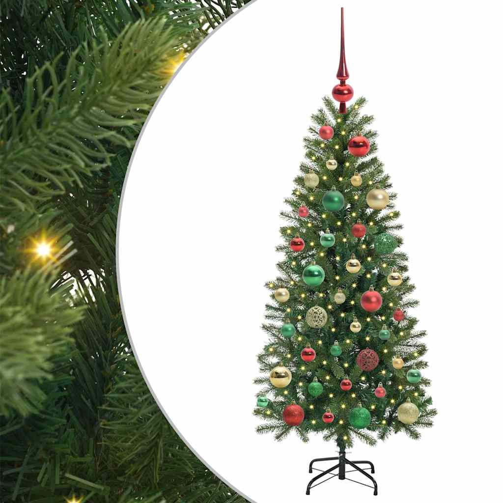 Árbol de Navidad artificial Vidaxx con 150 LED con estándar verde 120 cm PE y PVC