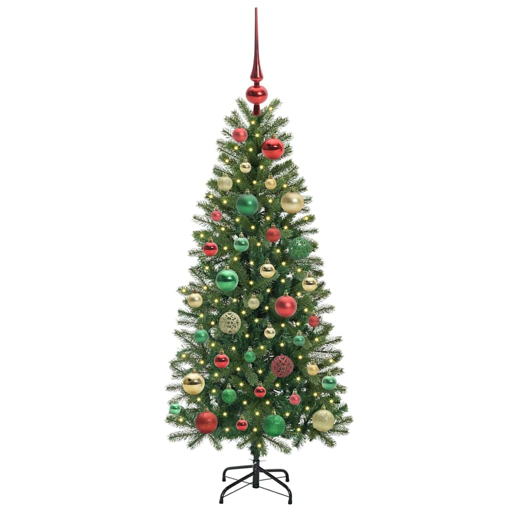 Árbol de Navidad artificial Vidaxx con 150 LED con estándar verde 120 cm PE y PVC