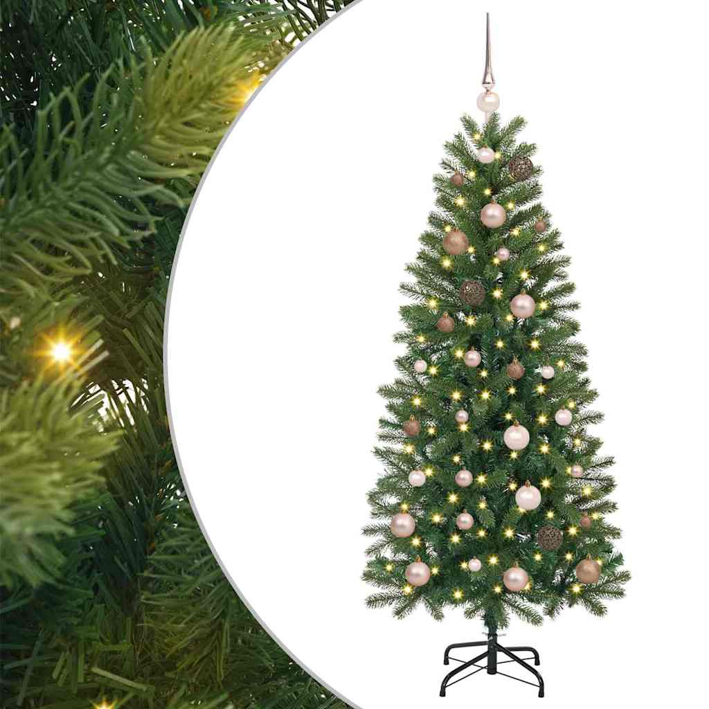 Albero di Natale artificiale Vidaxx con 150 LED con standard verde 150 cm PE e PVC