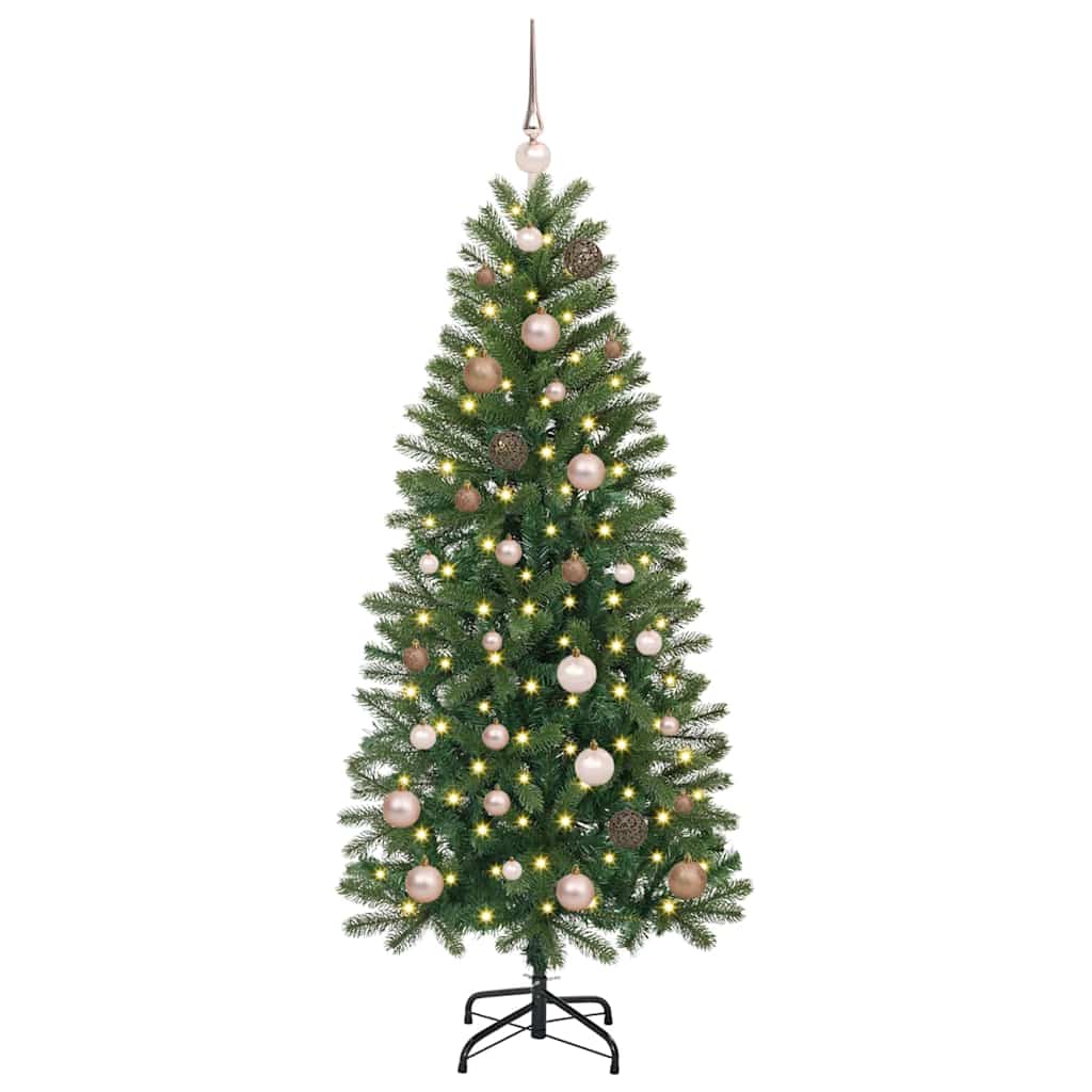 Albero di Natale artificiale Vidaxx con 150 LED con standard verde 150 cm PE e PVC