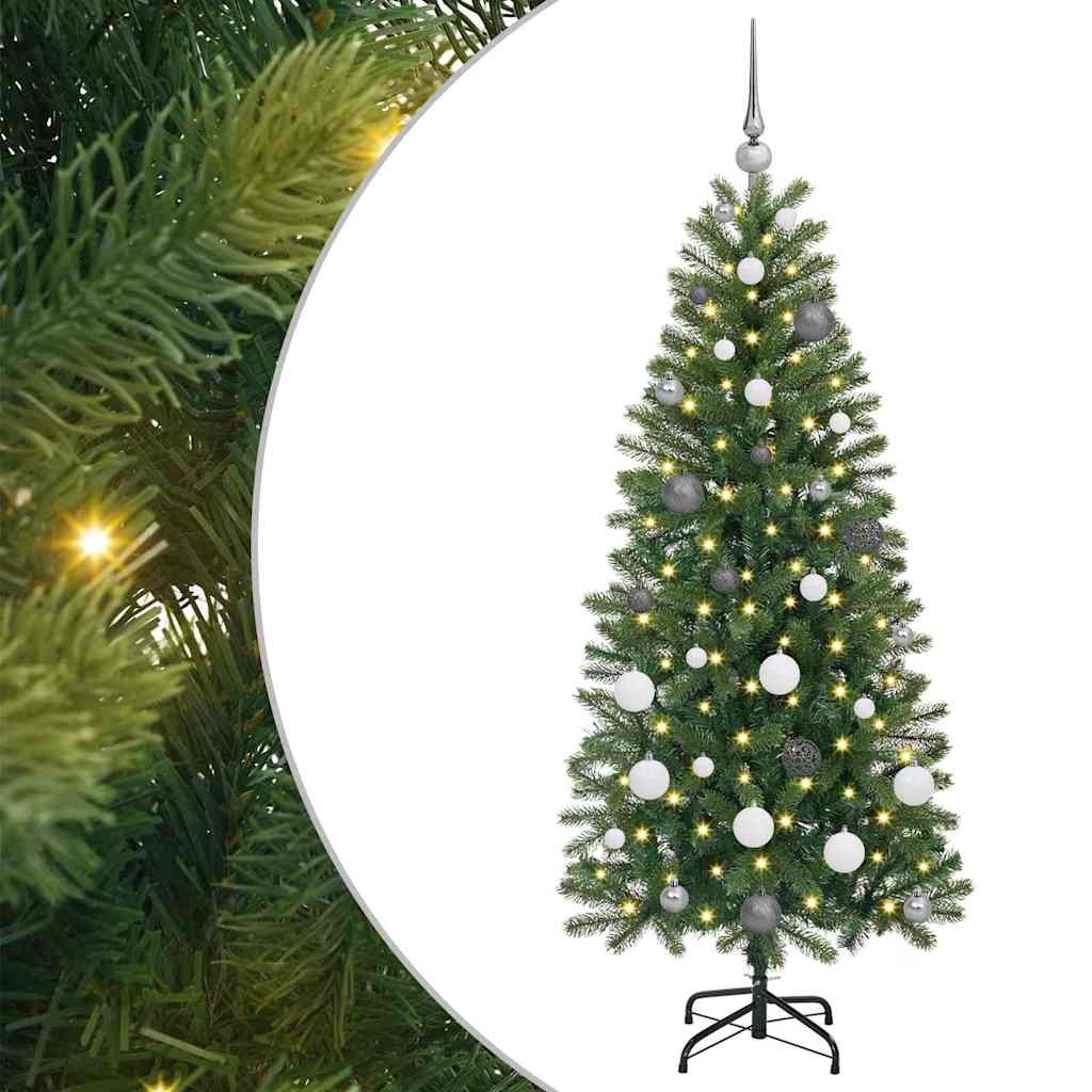 Albero di Natale artificiale Vidaxx con 150 LED con standard verde 150 cm PE e PVC