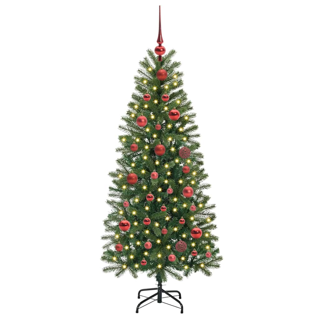 Albero di Natale artificiale Vidaxx con 150 LED con standard verde 150 cm PE e PVC