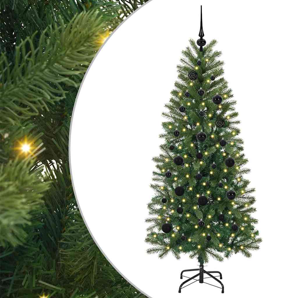 Albero di Natale artificiale Vidaxx con 150 LED con standard verde 150 cm PE e PVC