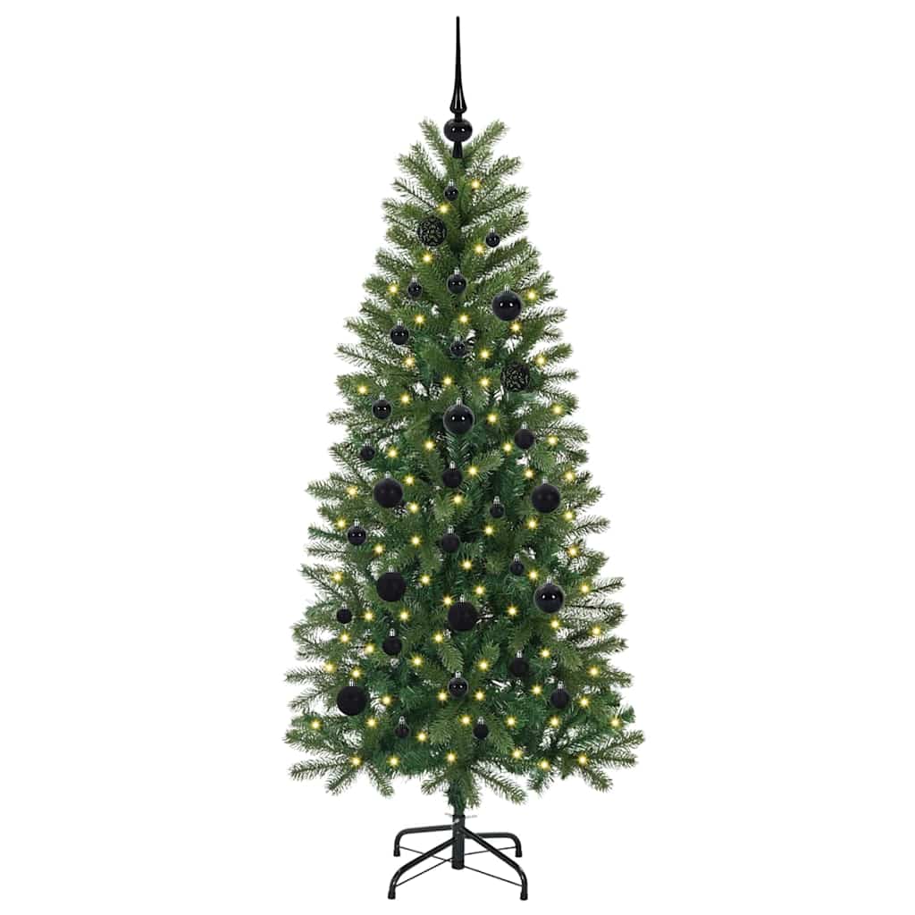 Albero di Natale artificiale Vidaxx con 150 LED con standard verde 150 cm PE e PVC
