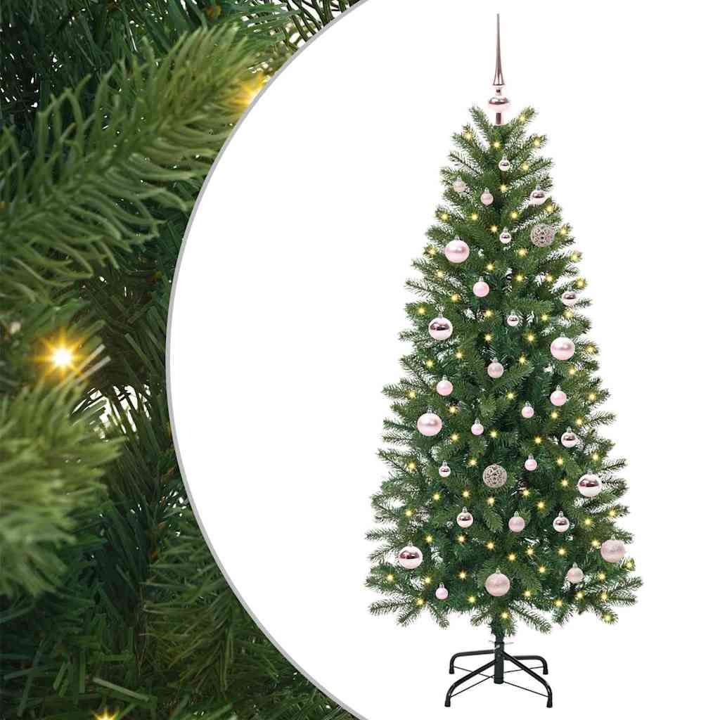 Albero di Natale artificiale Vidaxx con 150 LED con standard verde 150 cm PE e PVC