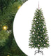 Albero di Natale artificiale Vidaxx con 150 LED con standard verde 150 cm PE e PVC