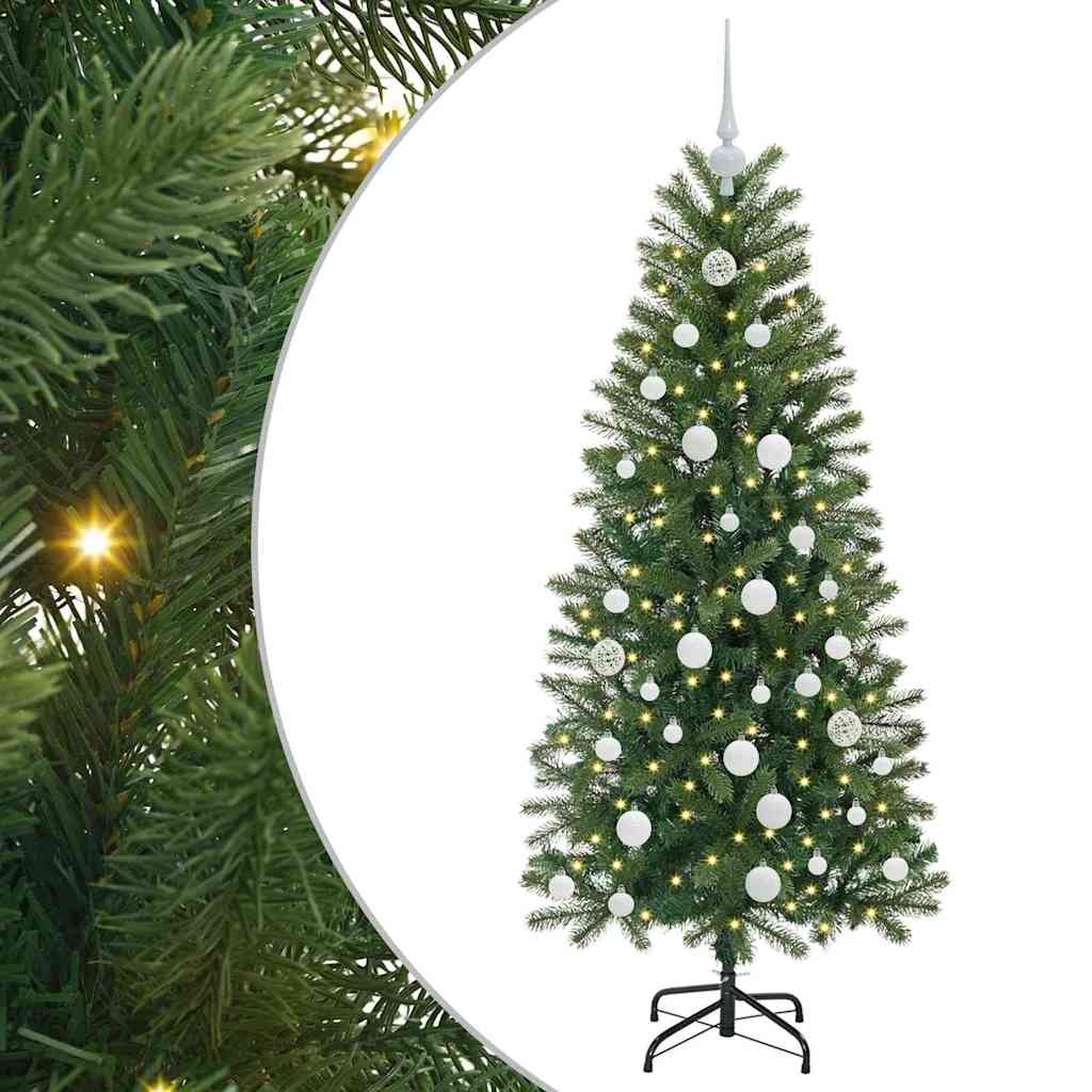 Albero di Natale artificiale Vidaxx con 150 LED con standard verde 150 cm PE e PVC