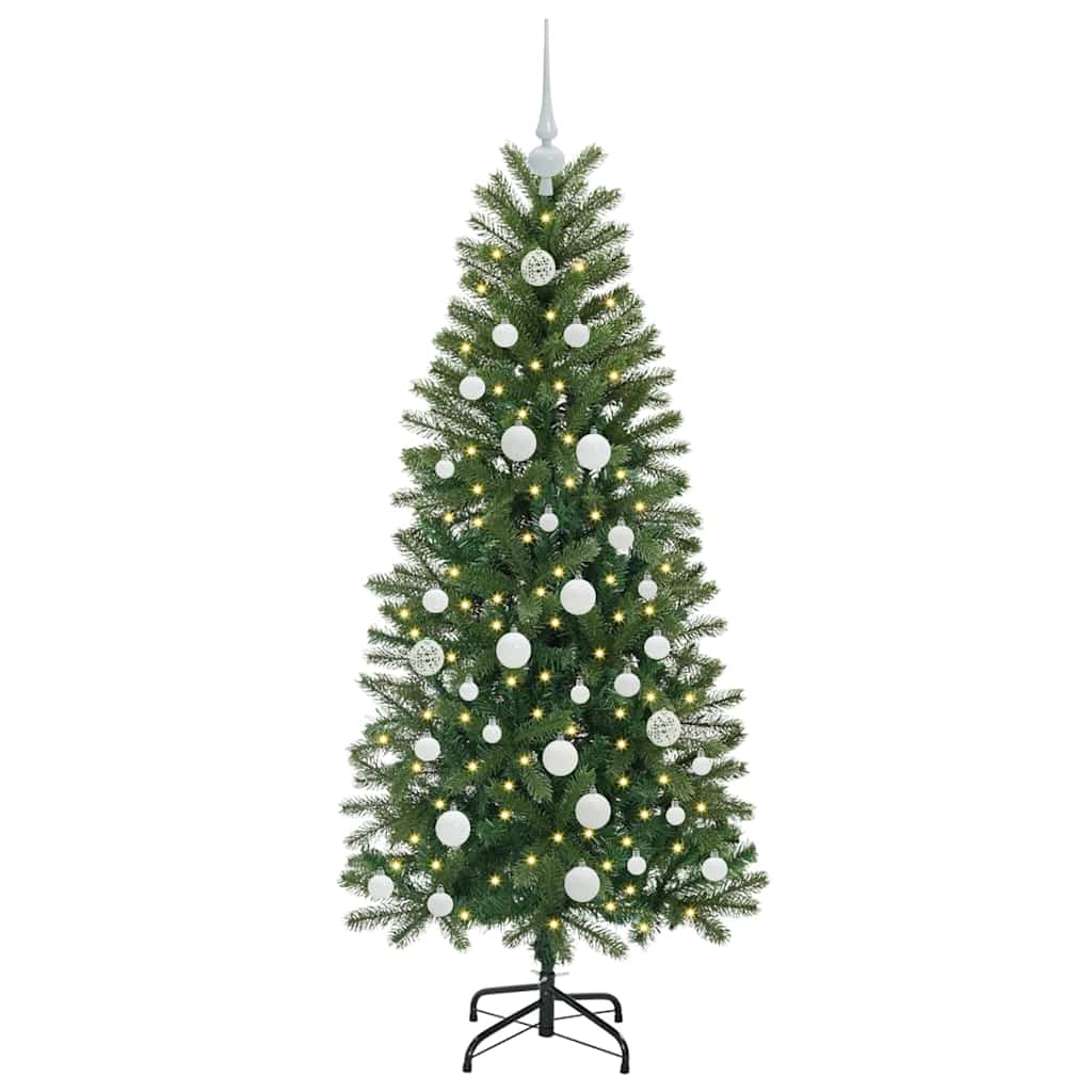 Albero di Natale artificiale Vidaxx con 150 LED con standard verde 150 cm PE e PVC
