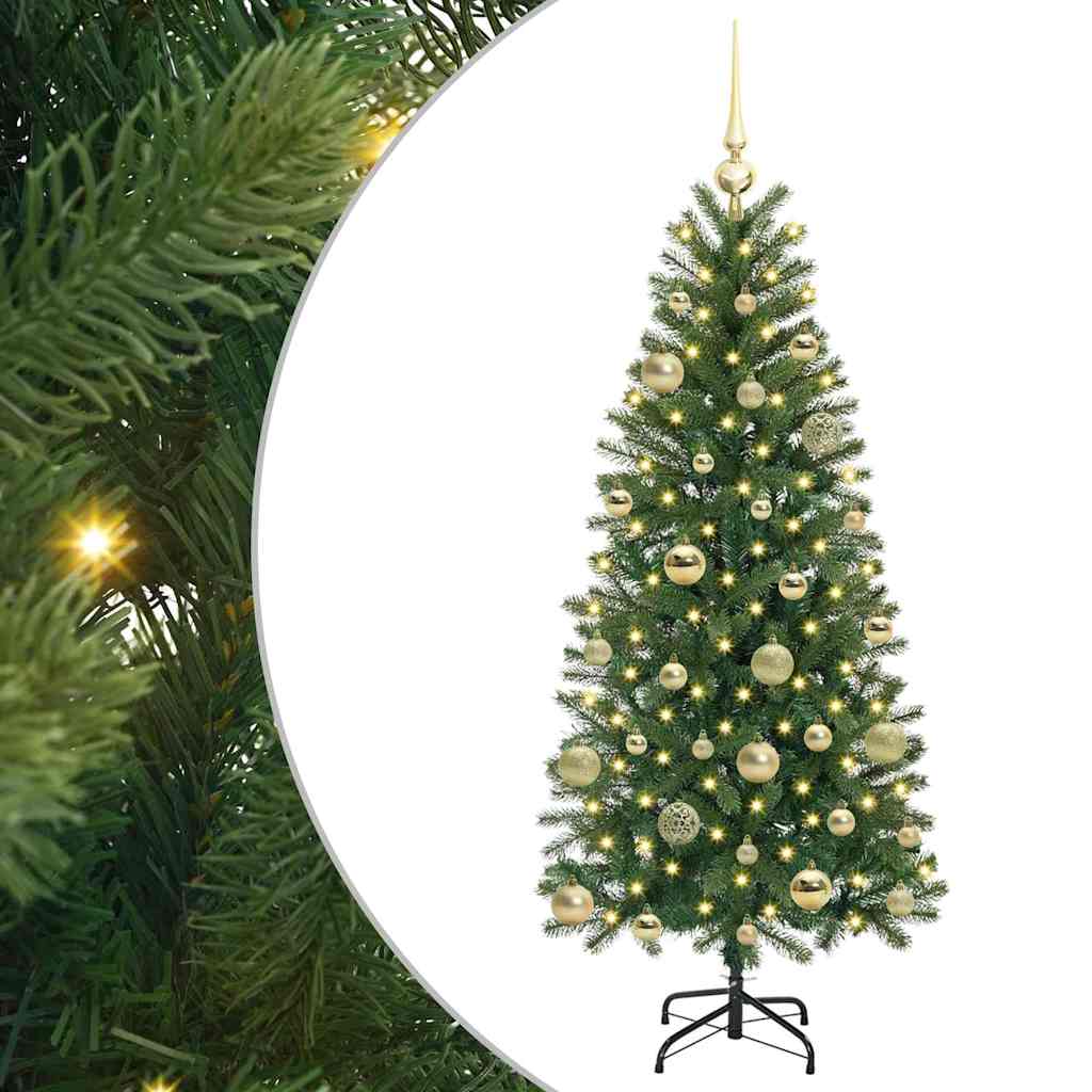 Albero di Natale artificiale Vidaxx con 150 LED con standard verde 150 cm PE e PVC