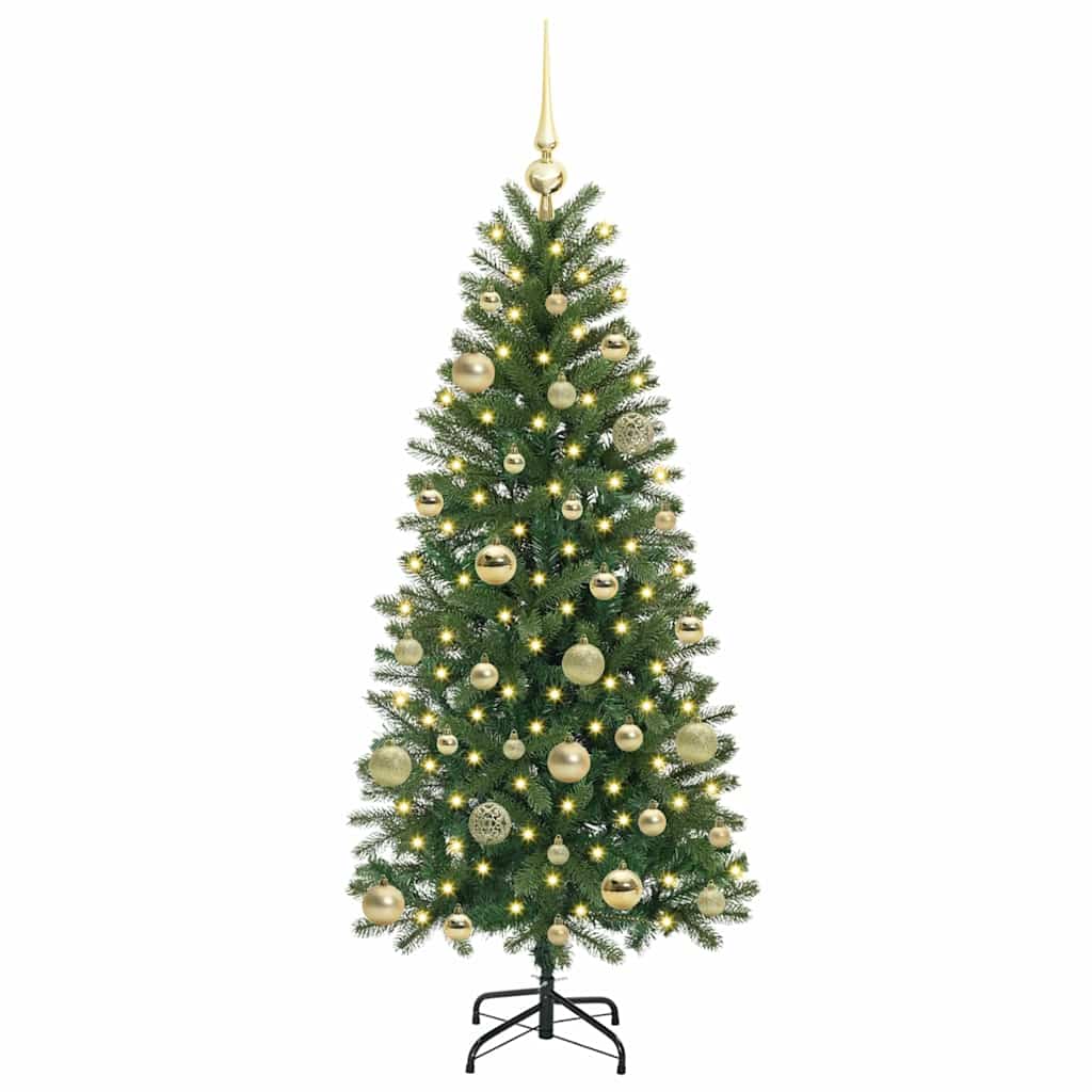Albero di Natale artificiale Vidaxx con 150 LED con standard verde 150 cm PE e PVC