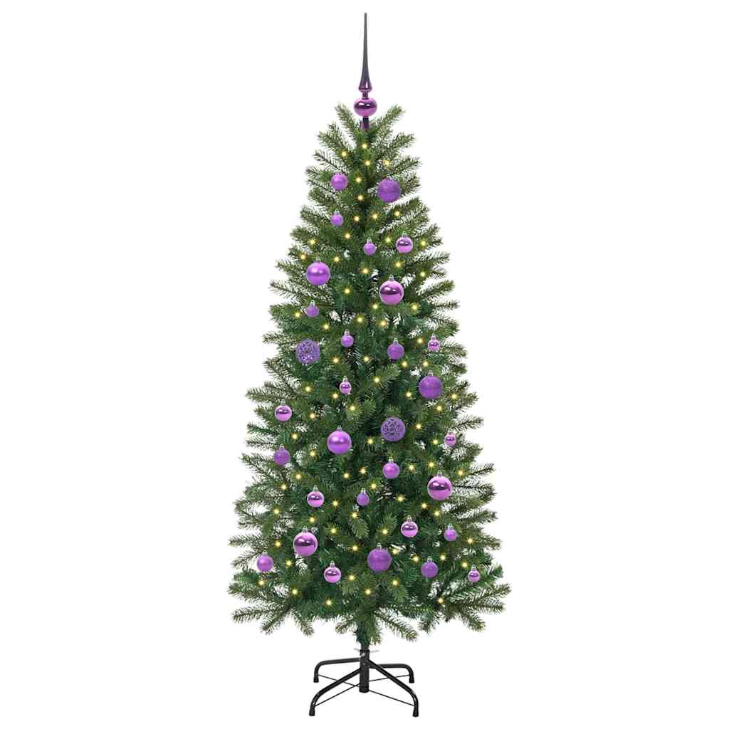 Albero di Natale artificiale Vidaxx con 150 LED con standard verde 150 cm PE e PVC