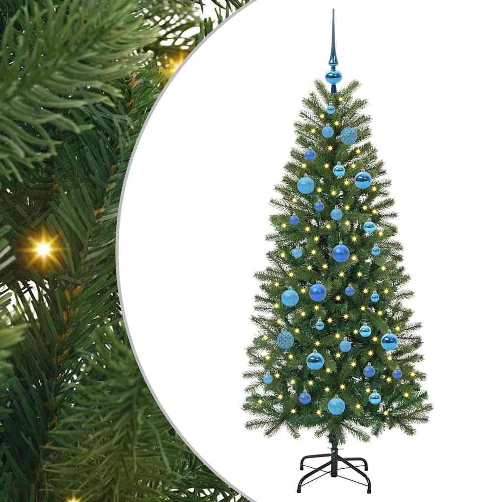 Albero di Natale artificiale Vidaxx con 150 LED con standard verde 150 cm PE e PVC