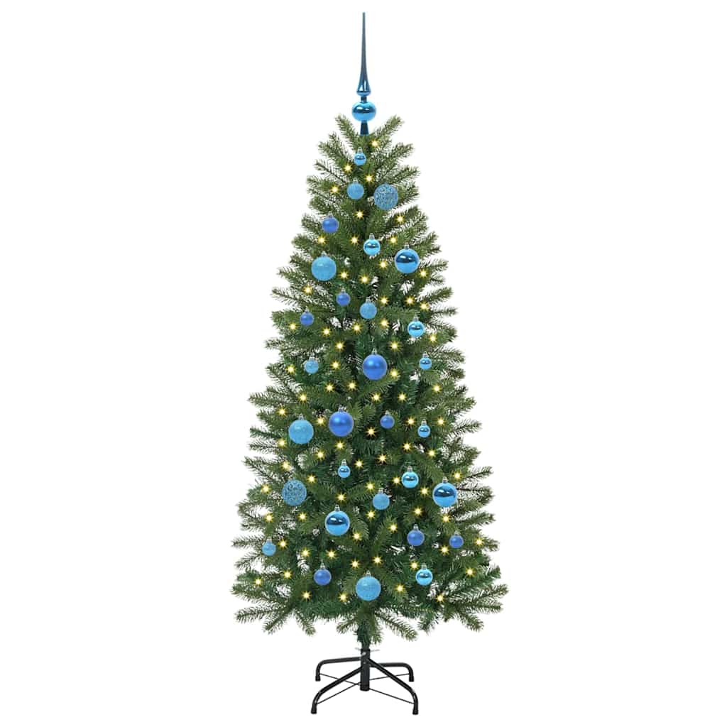 Albero di Natale artificiale Vidaxx con 150 LED con standard verde 150 cm PE e PVC