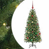 Albero di Natale artificiale Vidaxx con 150 LED con standard verde 150 cm PE e PVC