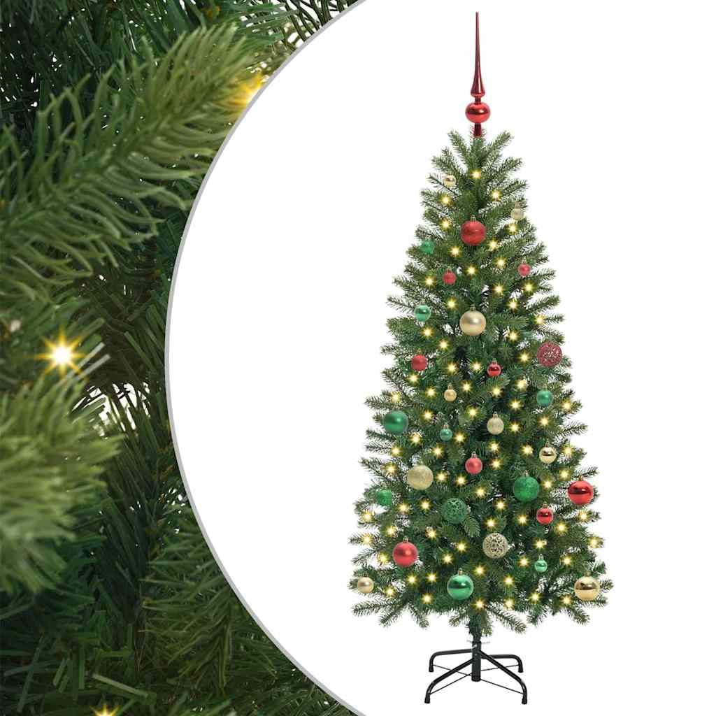 Albero di Natale artificiale Vidaxx con 150 LED con standard verde 150 cm PE e PVC