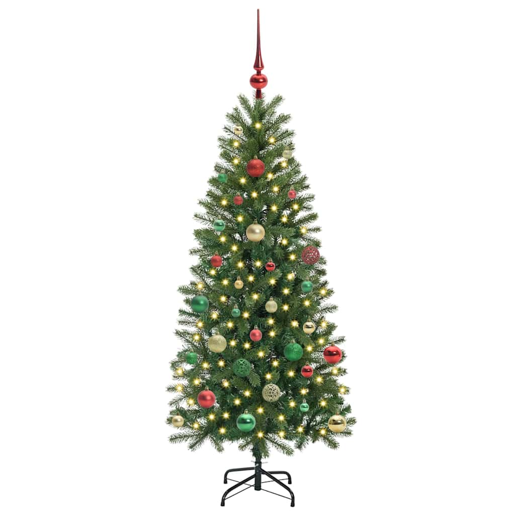 Albero di Natale artificiale Vidaxx con 150 LED con standard verde 150 cm PE e PVC