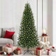 Árbol de Navidad artificial Vidaxx con 300 LED con estándar verde 180 cm PE y PVC