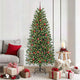 Albero di Natale artificiale Vidaxx con 300 LED con standard verde 180 cm PE e PVC