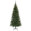 Albero di Natale artificiale Vidaxx con 300 LED con standard verde 180 cm PE e PVC