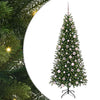 Árbol de Navidad artificial Vidaxx con 300 LED con estándar verde 180 cm PE y PVC