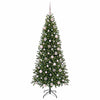 Albero di Natale artificiale Vidaxx con 300 LED con standard verde 180 cm PE e PVC