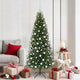 Albero di Natale artificiale Vidaxx con 300 LED con standard verde 180 cm PE e PVC