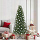 Árbol de Navidad artificial Vidaxx con 300 LED con estándar verde 180 cm PE y PVC