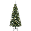 Albero di Natale artificiale Vidaxx con 300 LED con standard verde 210 cm PE e PVC