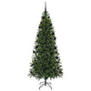 Albero di Natale artificiale Vidaxx con 300 LED con standard verde 210 cm PE e PVC