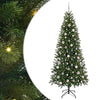Albero di Natale artificiale Vidaxx con 300 LED con standard verde 210 cm PE e PVC