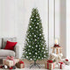 Albero di Natale artificiale Vidaxx con 300 LED con standard verde 210 cm PE e PVC