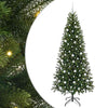 Albero di Natale artificiale Vidaxx con 300 LED con standard verde 210 cm PE e PVC