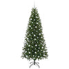 Albero di Natale artificiale Vidaxx con 300 LED con standard verde 210 cm PE e PVC