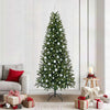 Árbol de Navidad artificial Vidaxx con 300 LED con estándar verde 210 cm PE y PVC