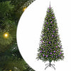 Albero di Natale artificiale Vidaxx con 300 LED con standard verde 210 cm PE e PVC