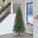 Albero di Natale artificiale Vidaxx con 300 LED con standard verde 240 cm PE e PVC