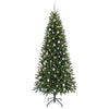 Albero di Natale artificiale Vidaxx con 300 LED con standard verde 240 cm PE e PVC