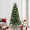 Albero di Natale artificiale Vidaxx con 300 LED con standard verde 240 cm PE e PVC