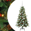 Vidaxl kunstmatige inklapbare kerstboom groen 120 cm pe en pvc