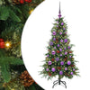 Vidaxl kunstmatige inklapbare kerstboom groen 120 cm pe en pvc