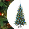 Vidaxl kunstmatige inklapbare kerstboom groen 120 cm pe en pvc