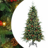 Vidaxx albero di Natale artificiale pieghevole verde 150 cm PE e PVC