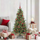 Vidaxx árbol de Navidad artificial plegable verde 150 cm PE y PVC