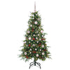 Vidaxx árbol de Navidad artificial plegable verde 150 cm PE y PVC