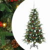 Vidaxx árbol de Navidad artificial plegable verde 150 cm PE y PVC