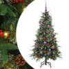 Vidaxx árbol de Navidad artificial plegable verde 150 cm PE y PVC
