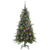 Vidaxx árbol de Navidad artificial plegable verde 150 cm PE y PVC