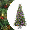 Vidaxx árbol de Navidad artificial plegable verde 180 cm PE y PVC